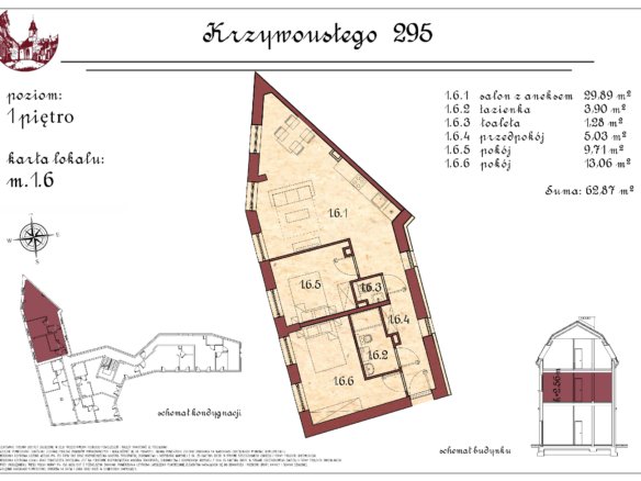6 — Krzywoustego 295
