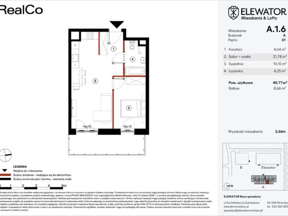 A.1.6 — Elewator – Mieszkania i Lofty