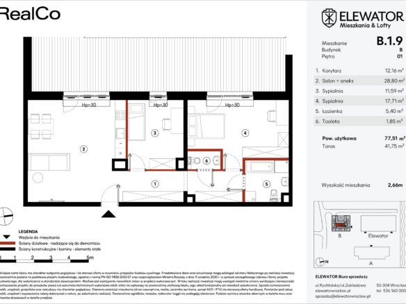 B.1.9 — Elewator – Mieszkania i Lofty