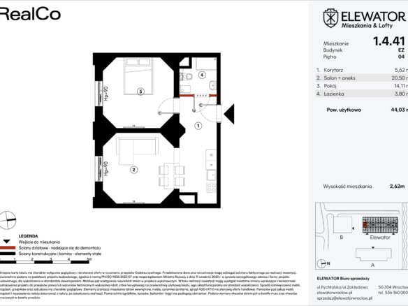 EZ.1.4.41 — Elewator – Mieszkania i Lofty