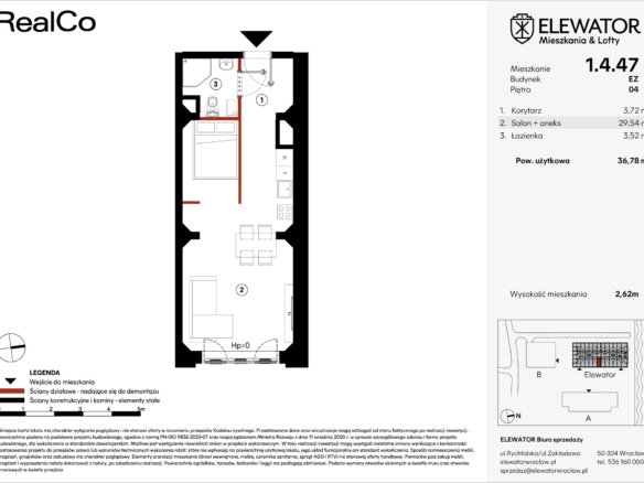EZ.1.4.47 — Elewator – Mieszkania i Lofty