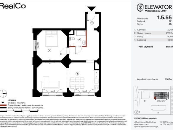 EZ.1.5.55 — Elewator – Mieszkania i Lofty