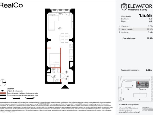 EZ.1.5.65 — Elewator – Mieszkania i Lofty