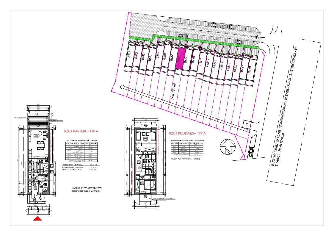 Планировка 22 — Osiedle Zielony Zakątek, 73,09 m²