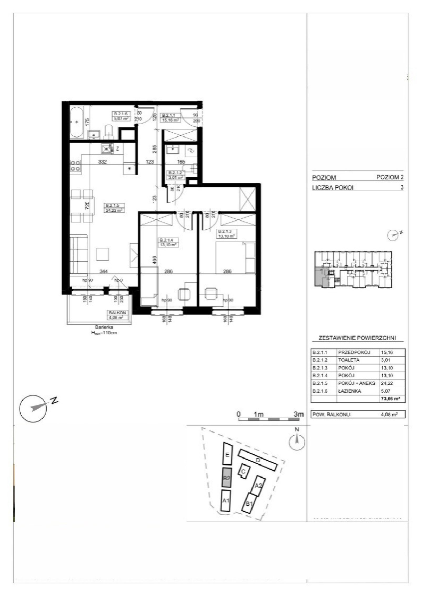 AP-B2-2-01N — Aleja Platanowa 2