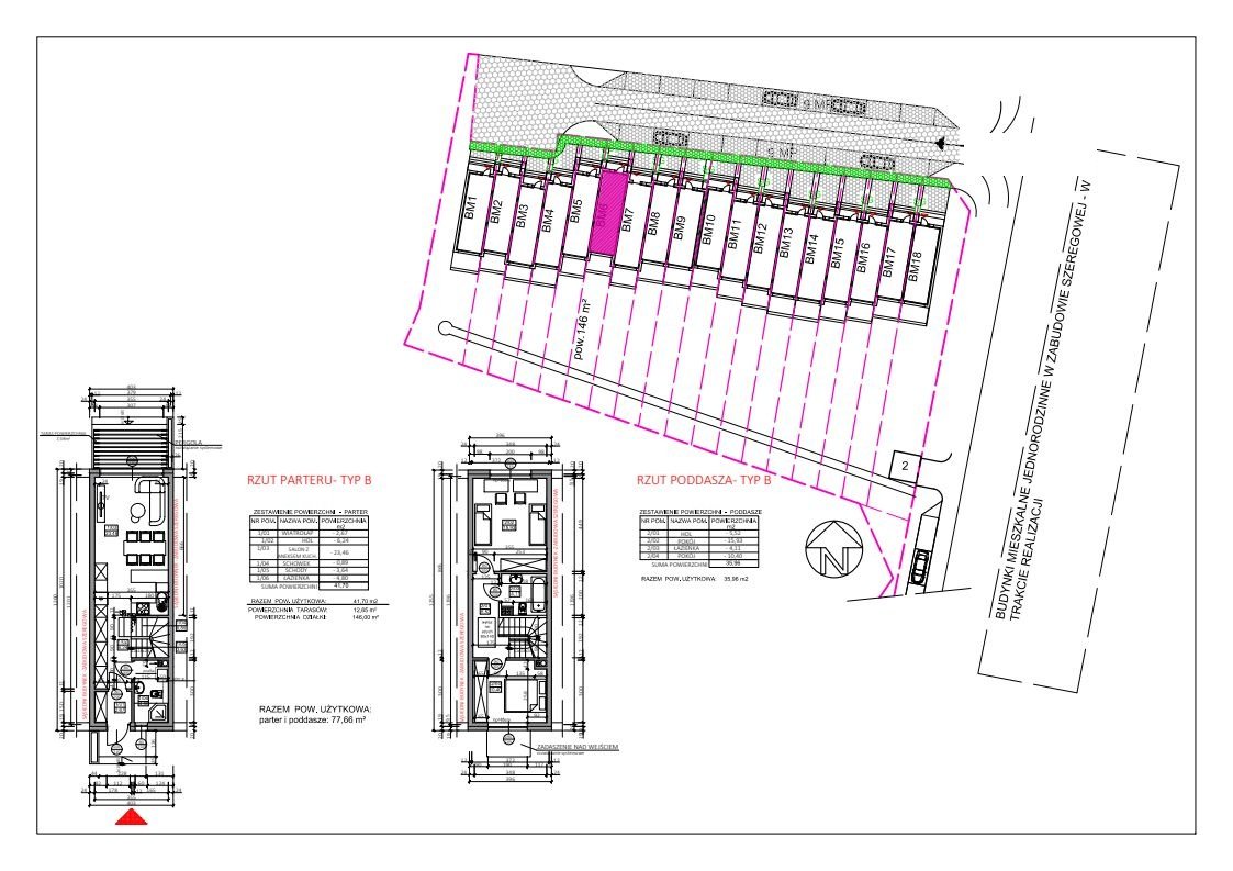 Планировка 26 — Osiedle Zielony Zakątek, 77,66 m²