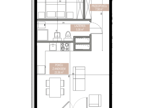 SWA/2/11/A — Apartamenty Świeradowska