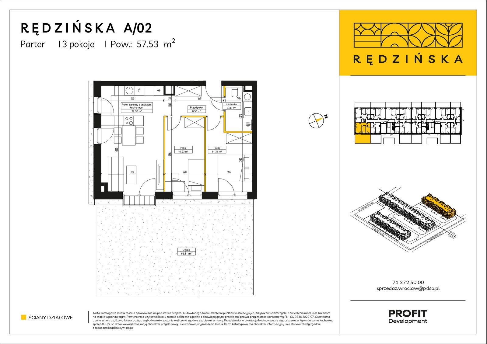 Rzut A/02 — Rędzińska etap 4
