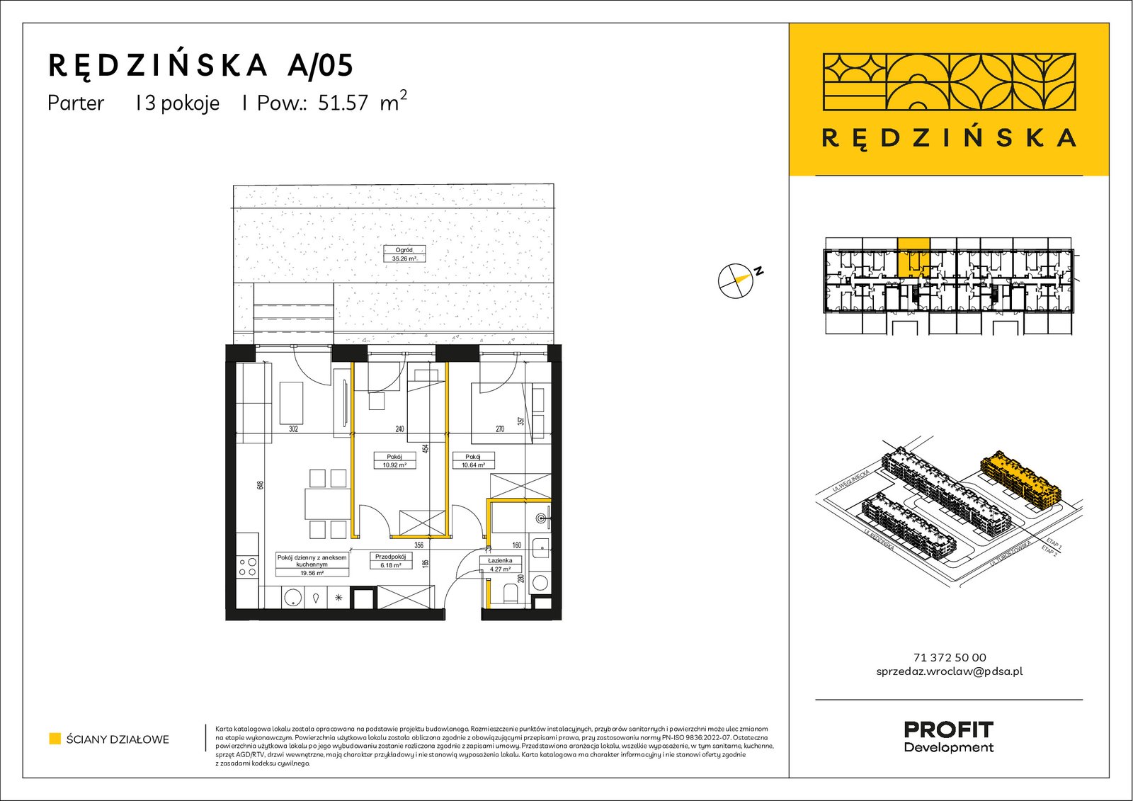 Rzut A/05 — Rędzińska etap 4