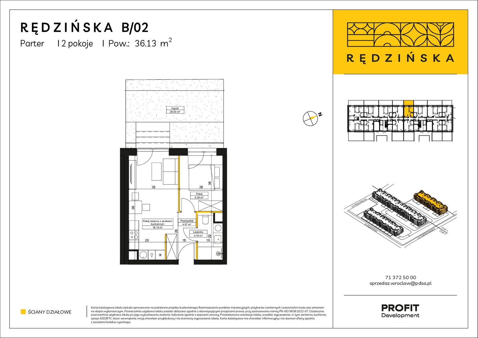 Rzut B/02 — Rędzińska etap 4