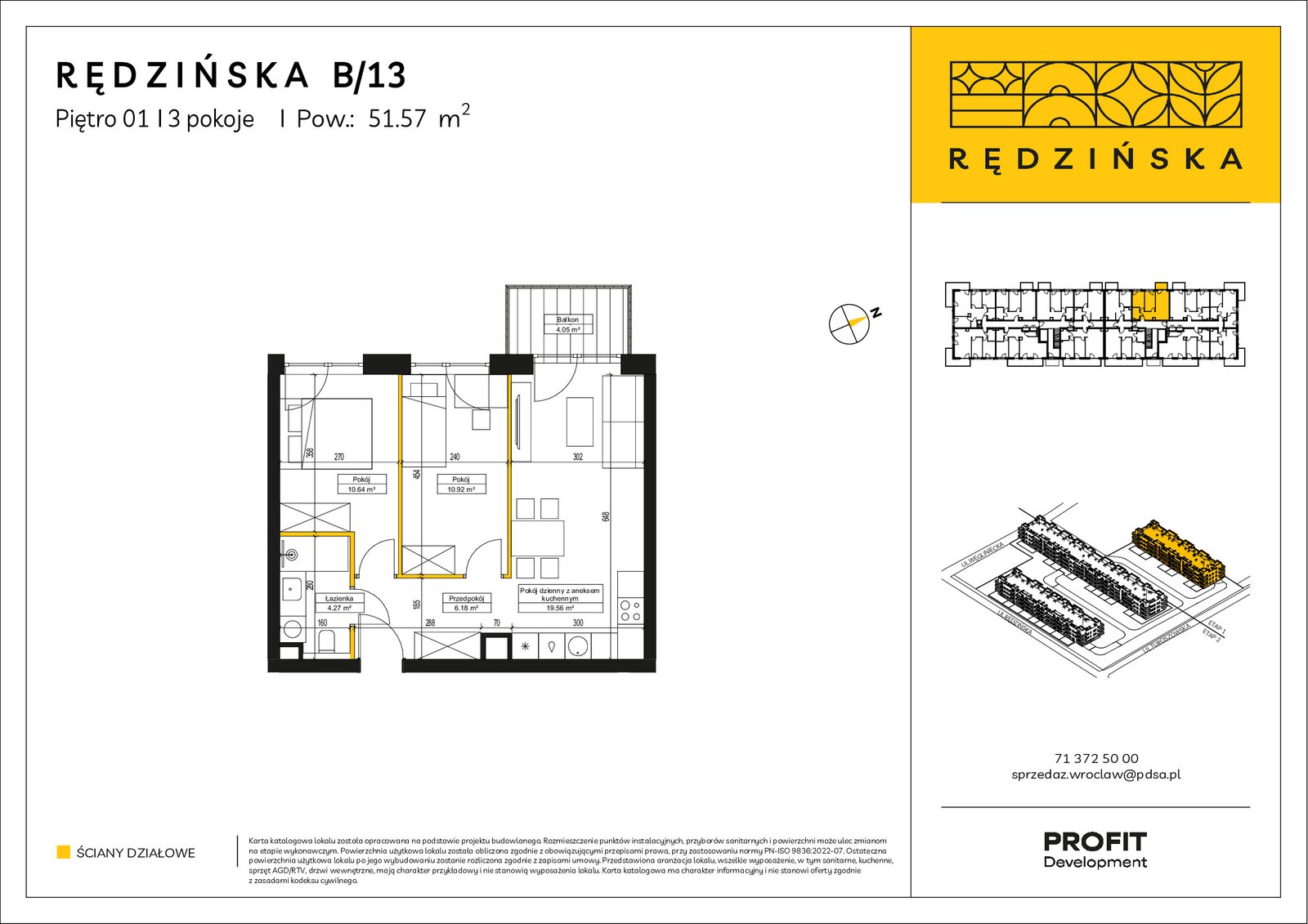 Rzut B/13 — Rędzińska etap 4