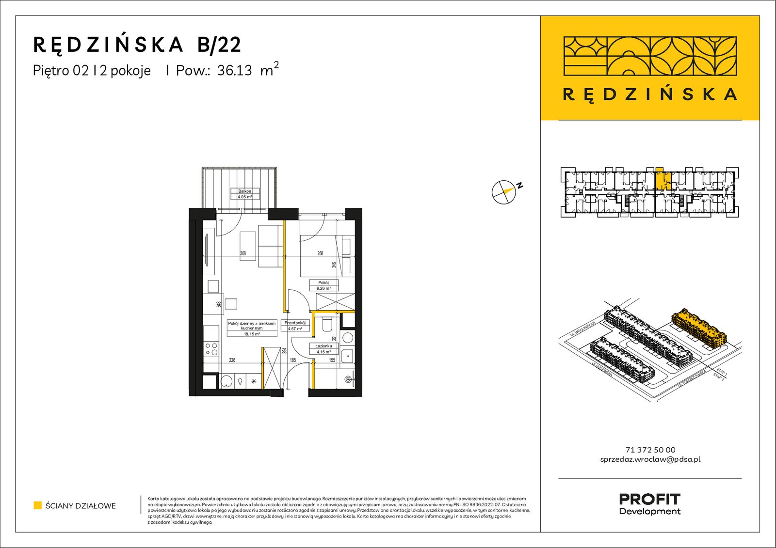 Rzut B/22 — Rędzińska etap 4
