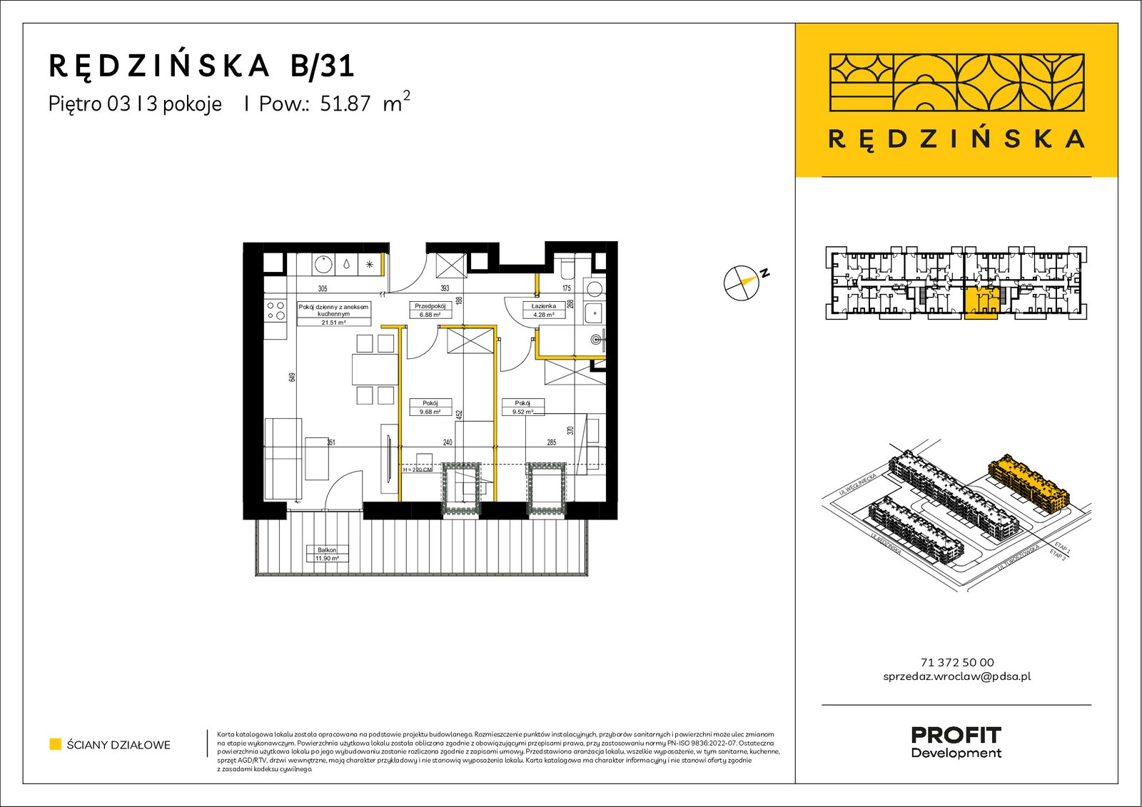 Rzut B/31 — Rędzińska etap 4
