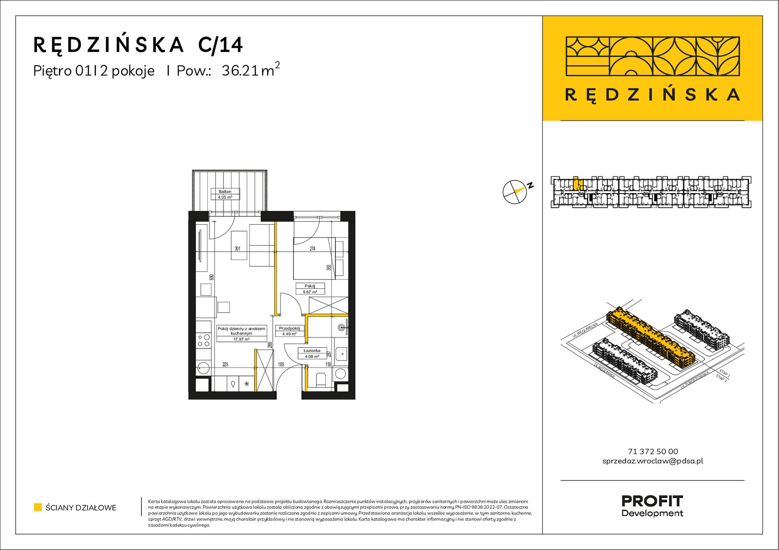 Rzut C/14 — Rędzińska etap 4