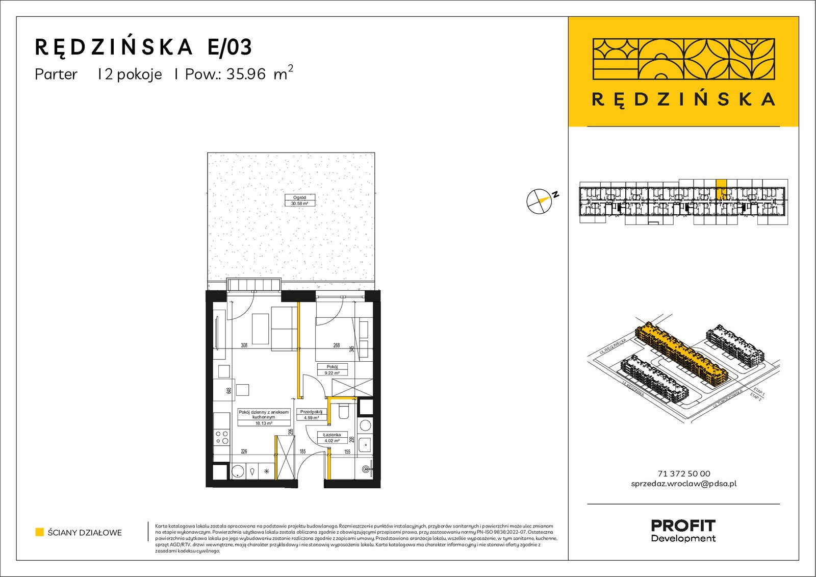 Rzut E/03 — Rędzińska etap 4