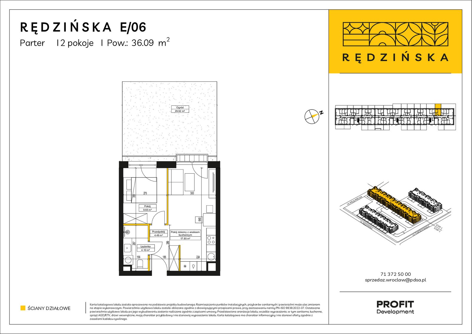 Rzut E/06 — Rędzińska etap 4