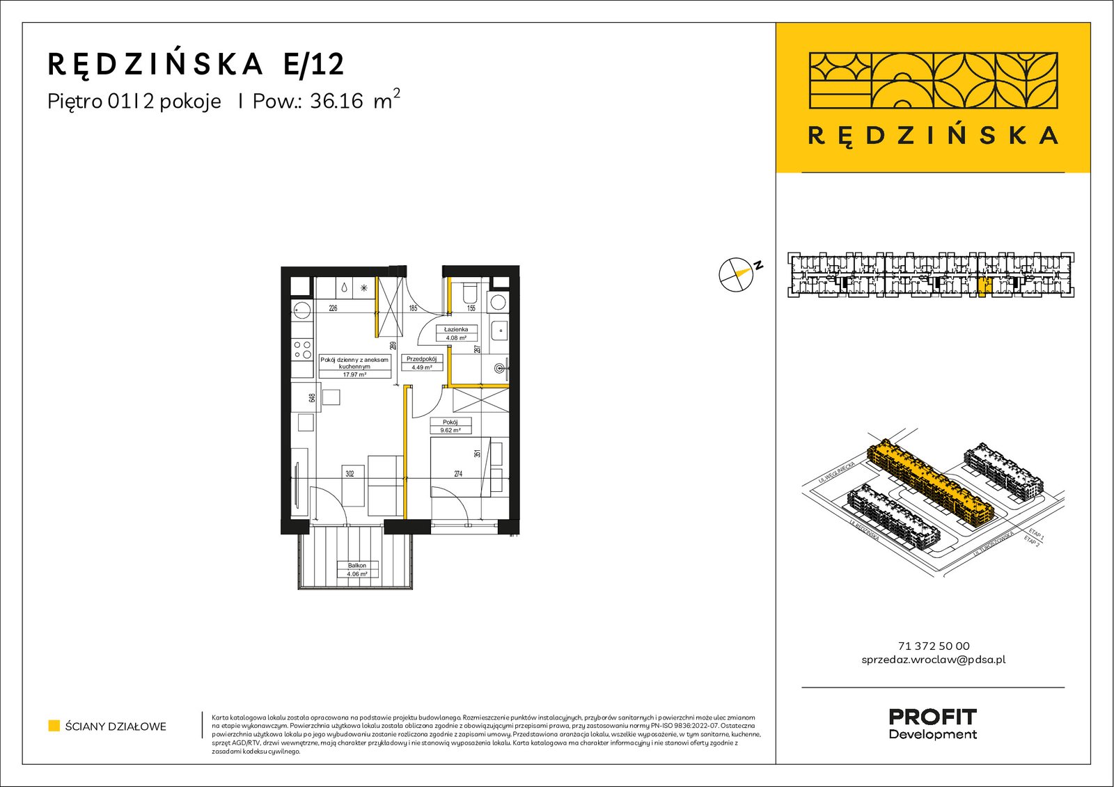 Rzut E/12 — Rędzińska etap 4