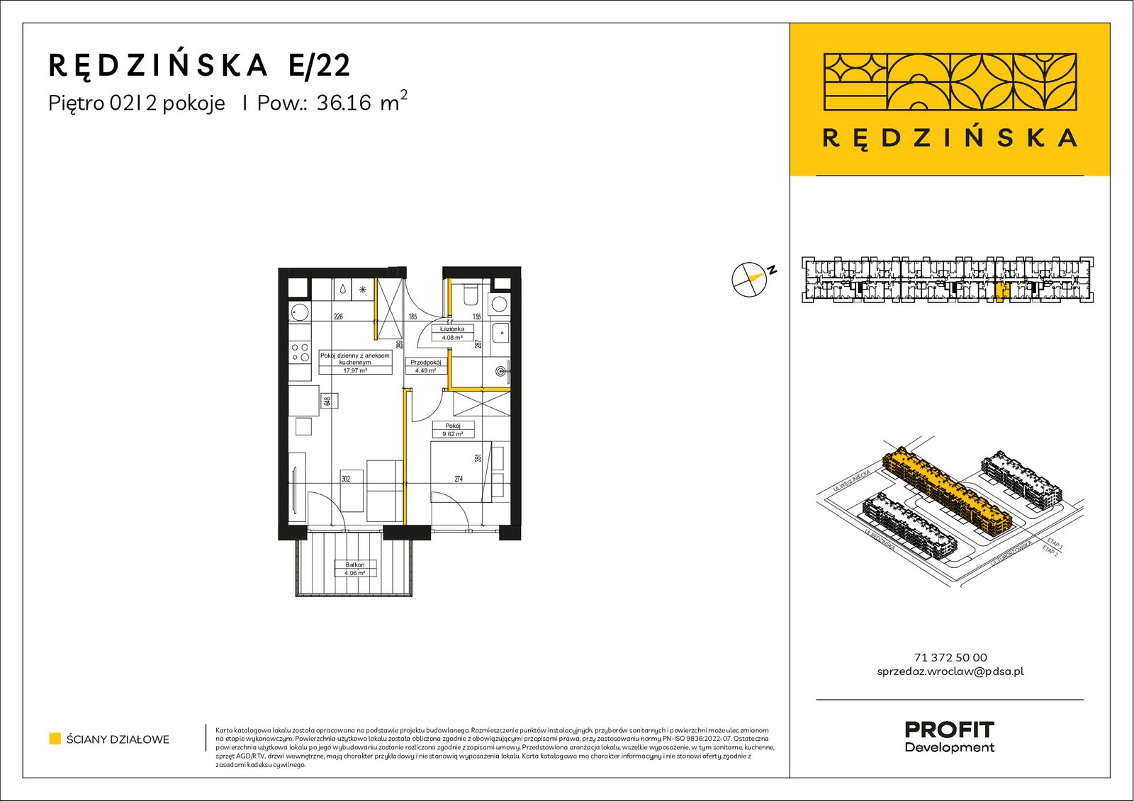 Rzut E/22 — Rędzińska etap 4