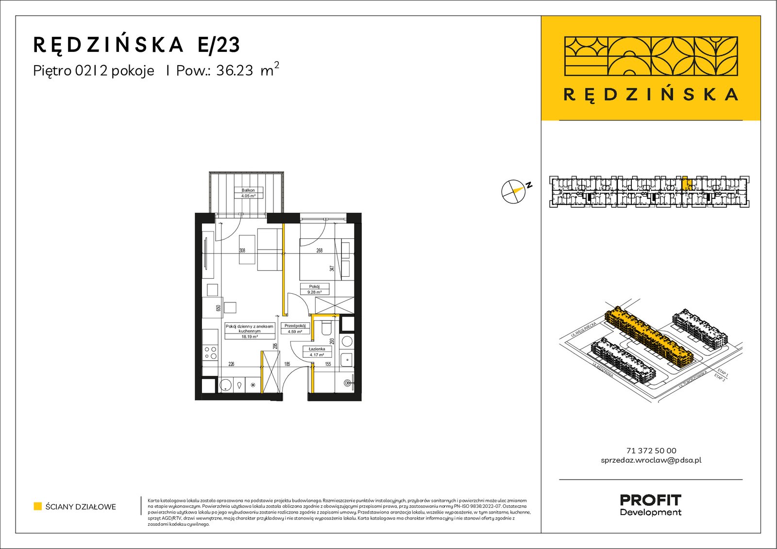 Rzut E/23 — Rędzińska etap 4