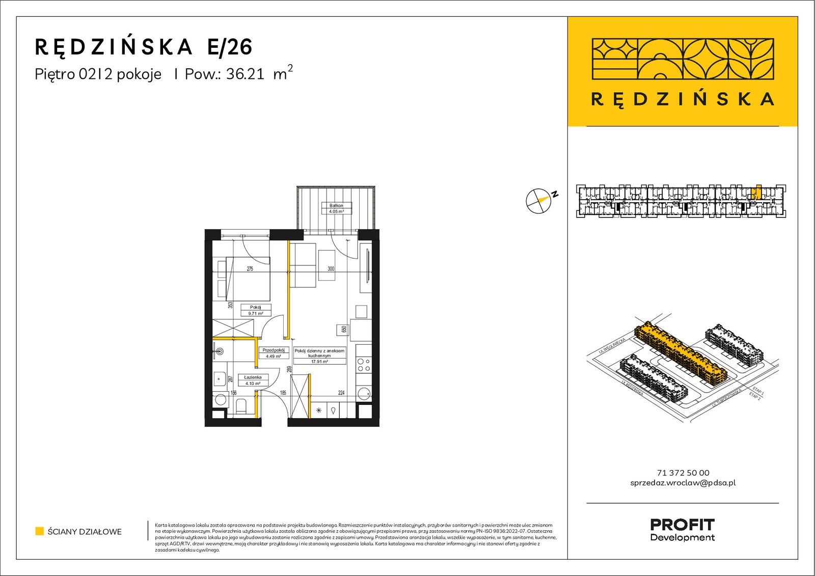 Rzut E/26 — Rędzińska etap 4