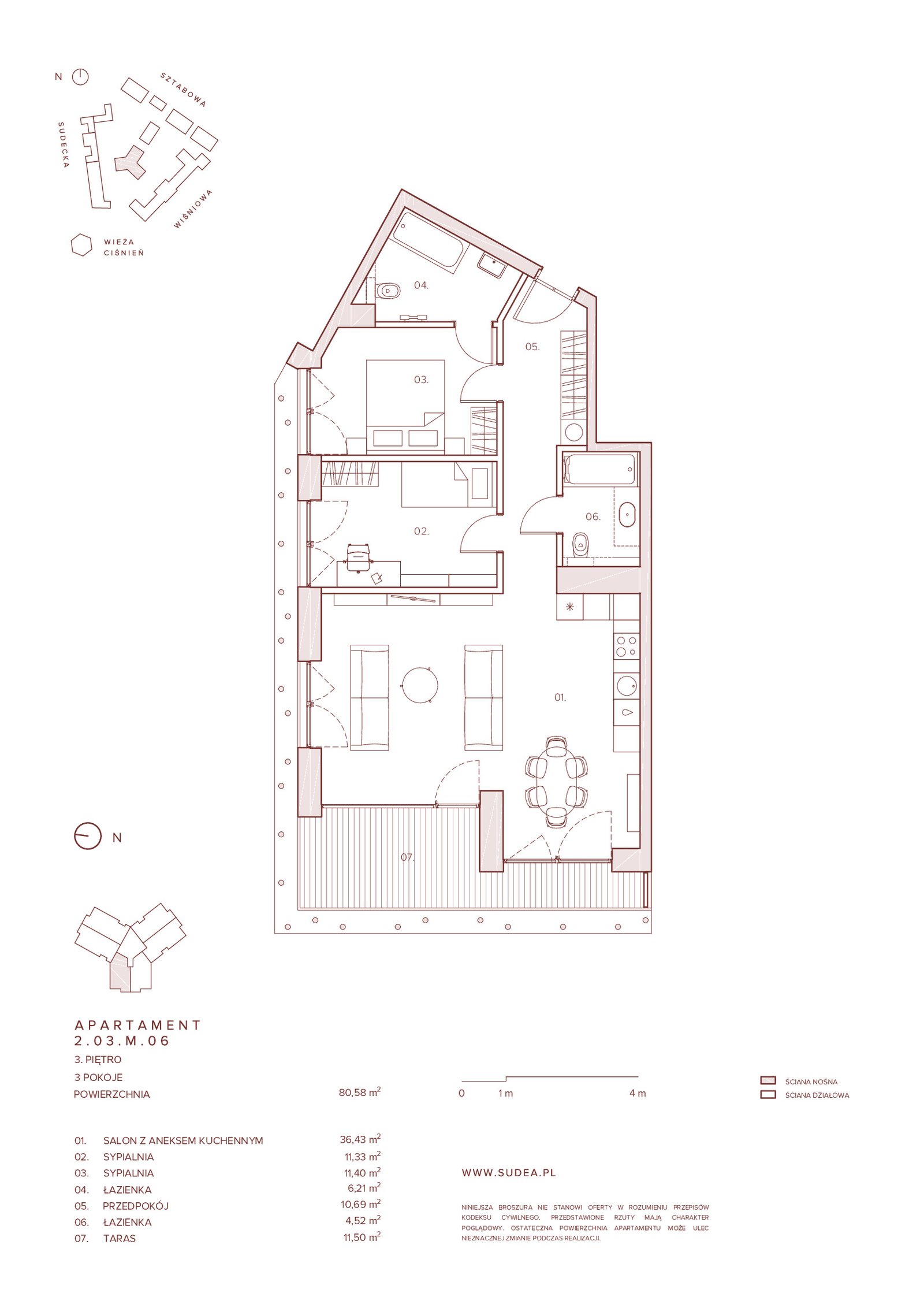 Rzut 2.03.M.06 — Sudea