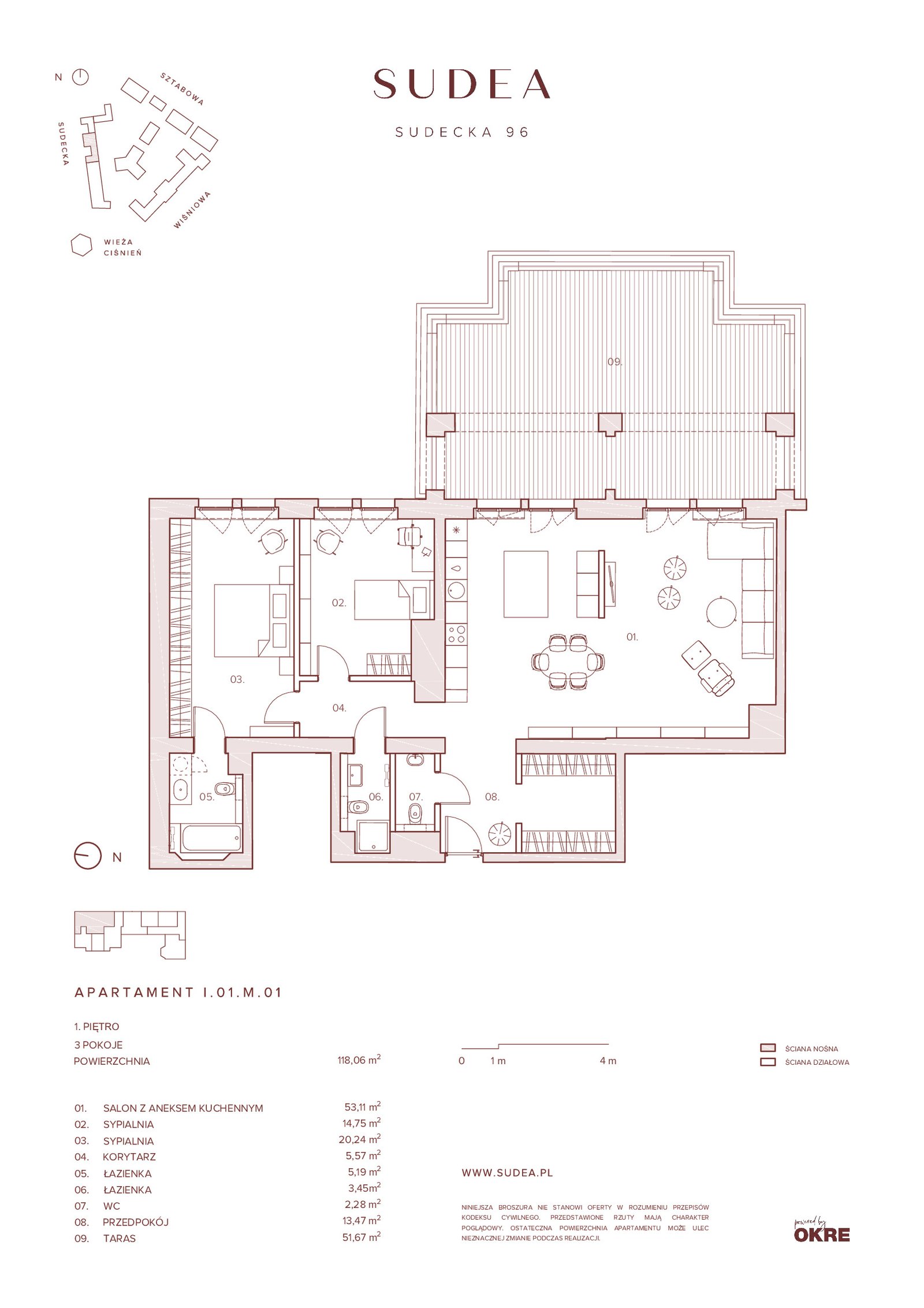 Rzut I.01.M.01 — Sudea