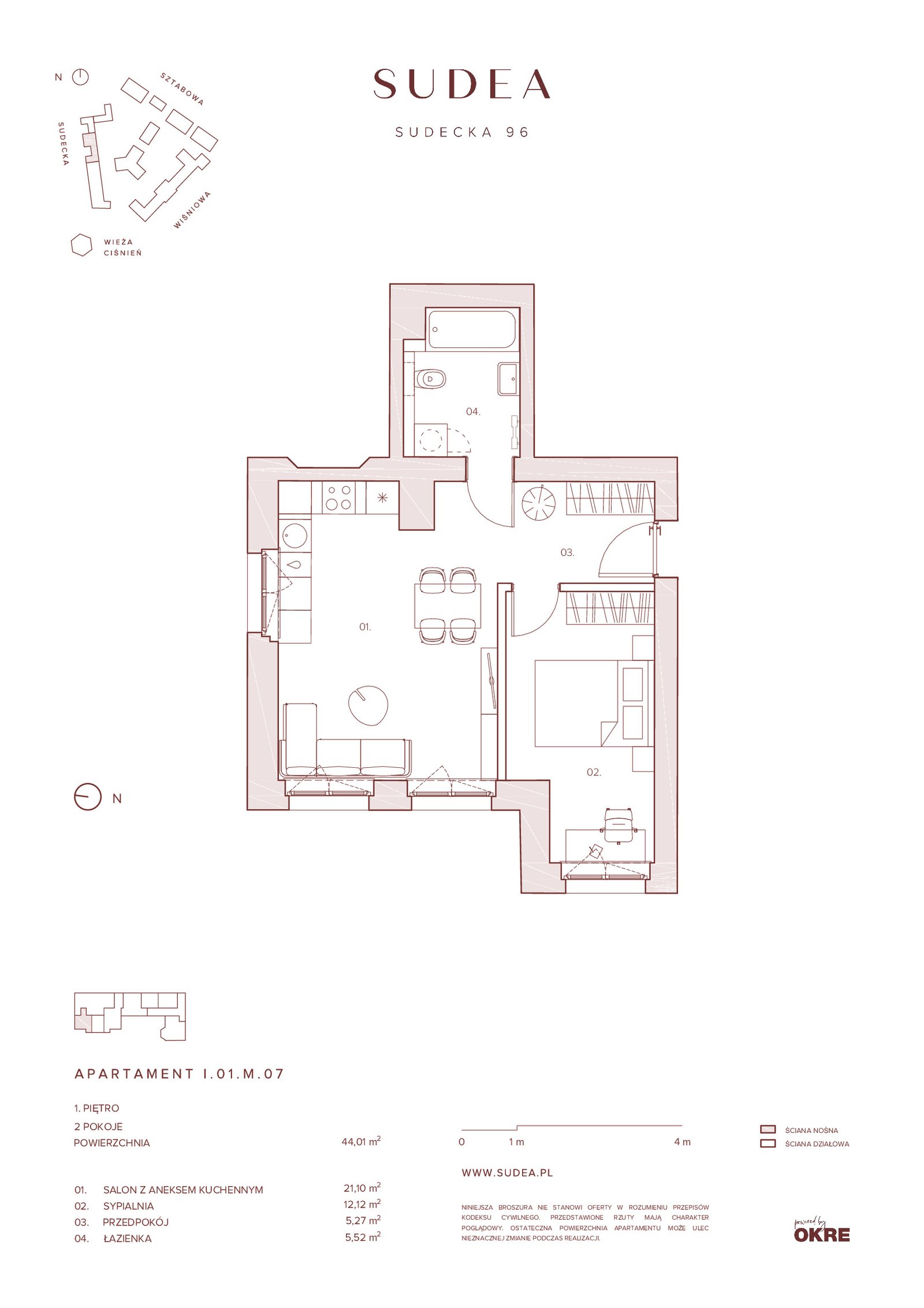 Rzut I.01.M.07 — Sudea