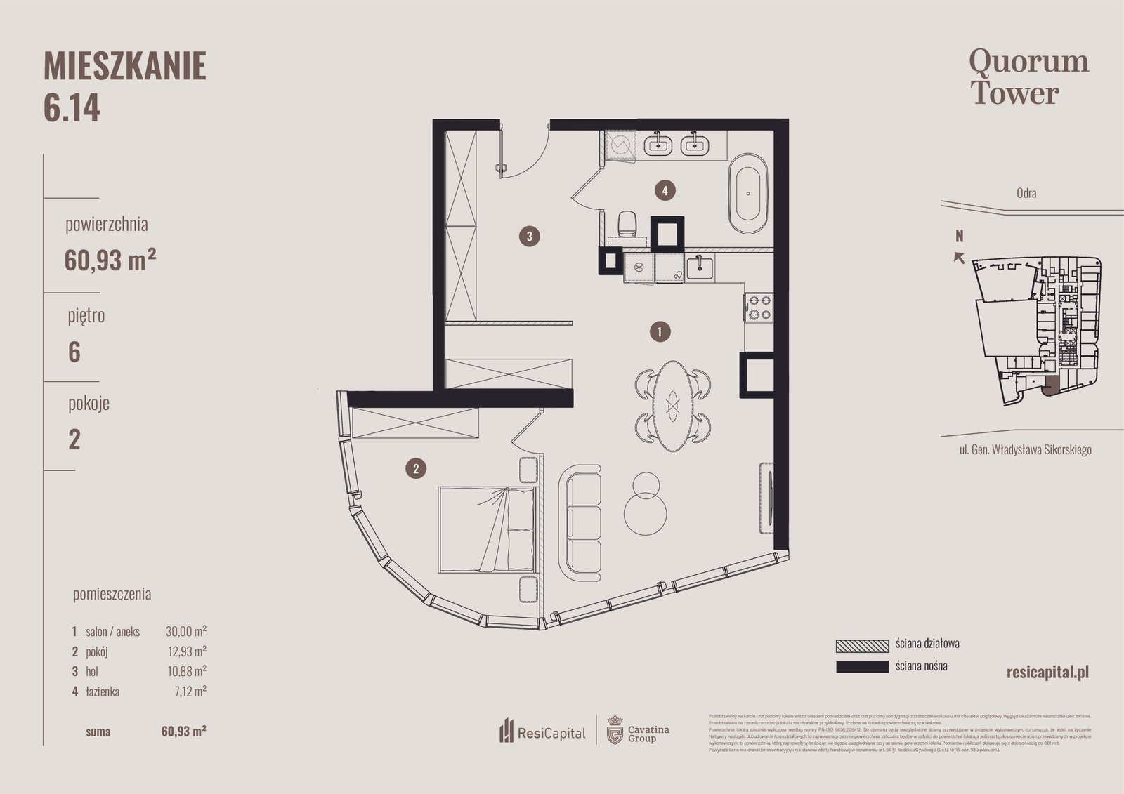 Rzut B/6.14 — Quorum Tower