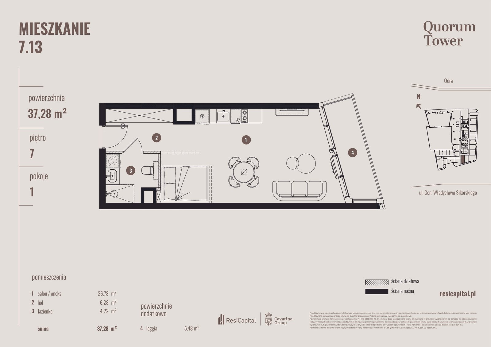 Rzut B/7.13 — Quorum Tower