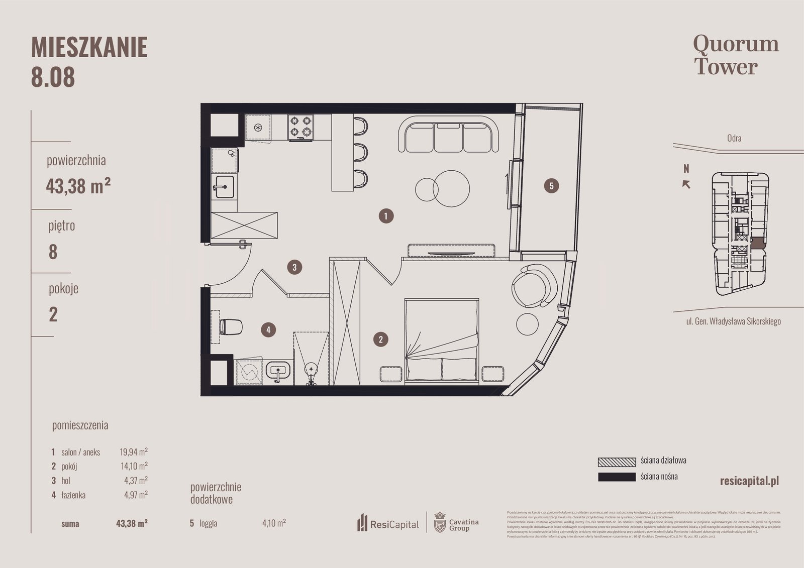 Rzut B/8.08 — Quorum Tower