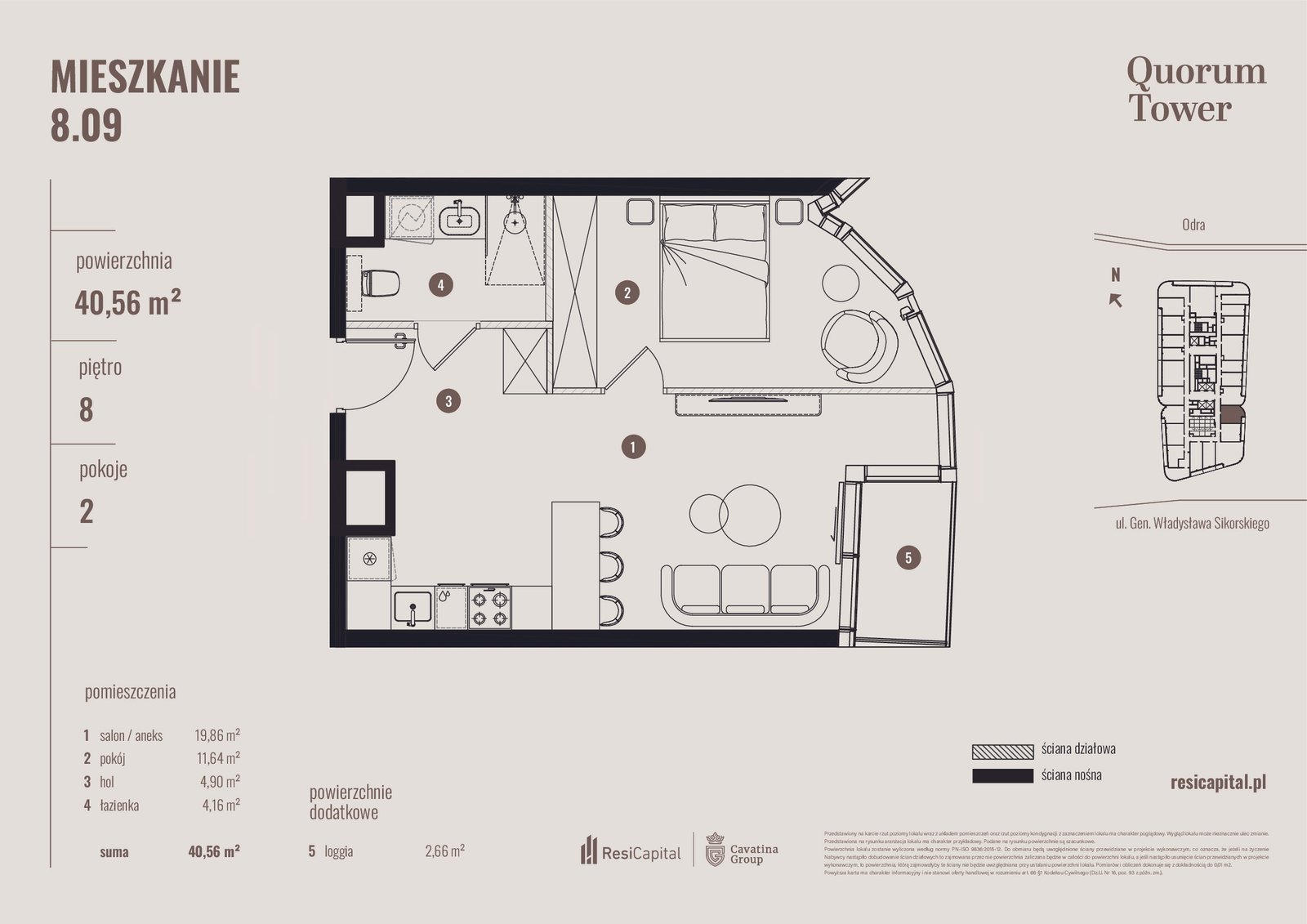 Rzut B/8.09 — Quorum Tower