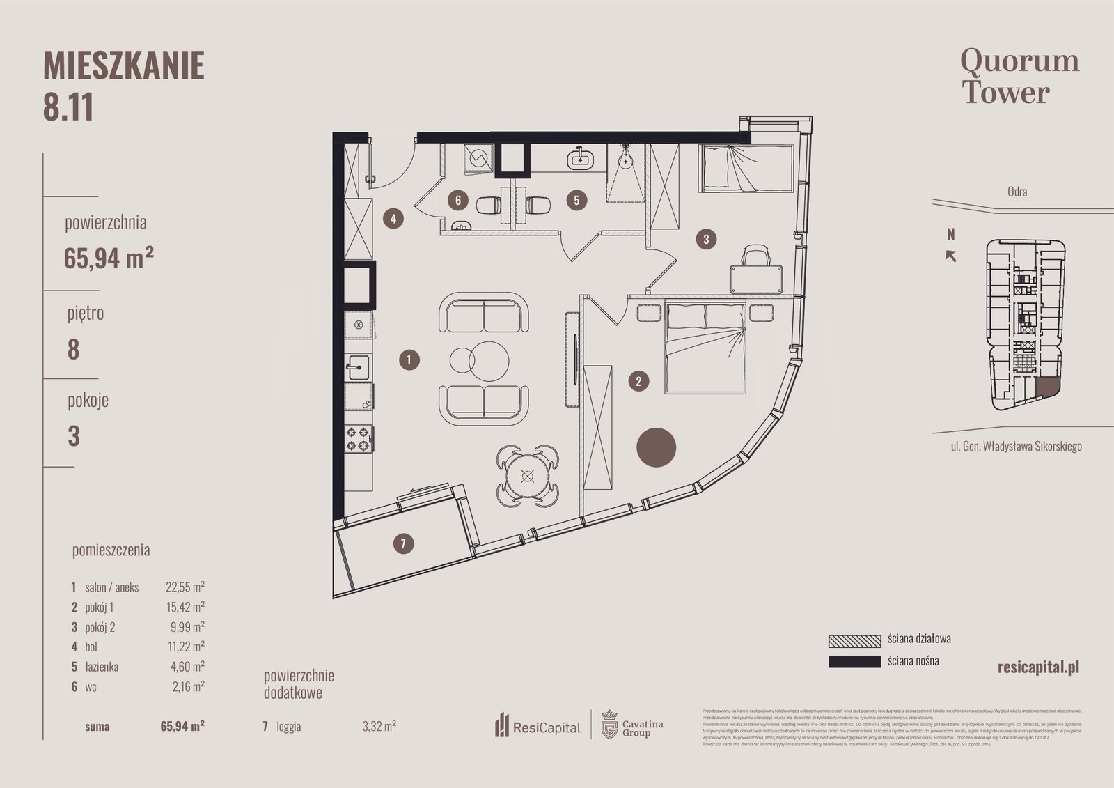 Rzut B/8.11 — Quorum Tower