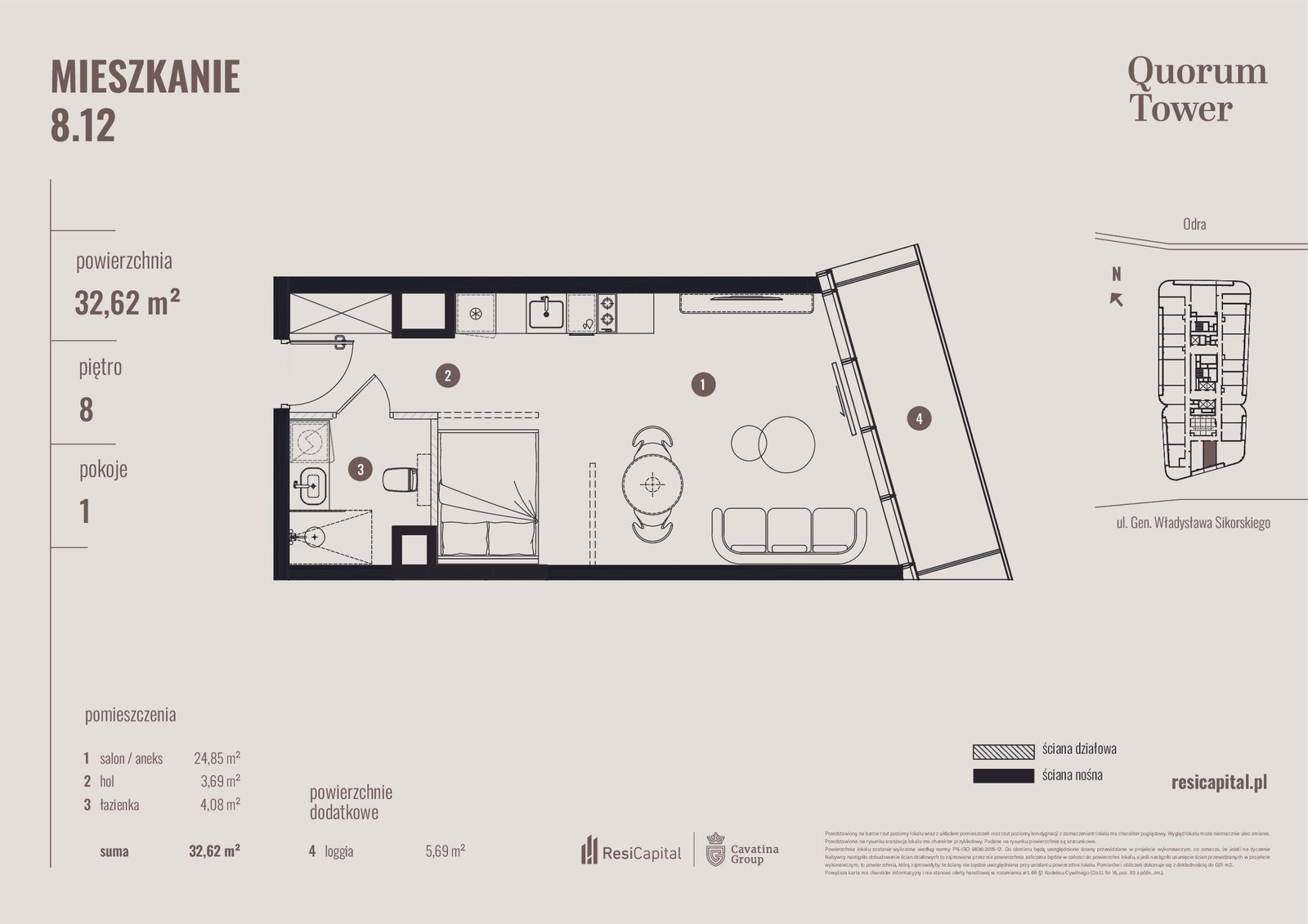 Rzut B/8.12 — Quorum Tower