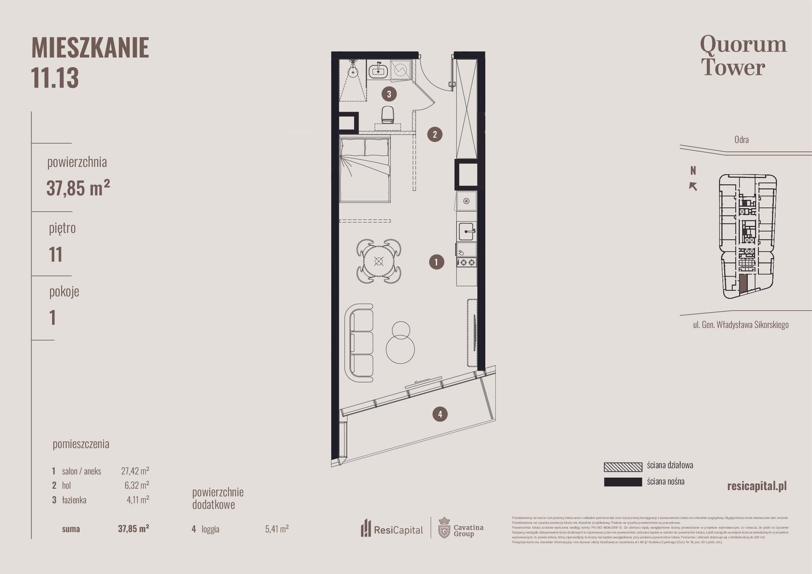 Rzut B/11.13 — Quorum Tower