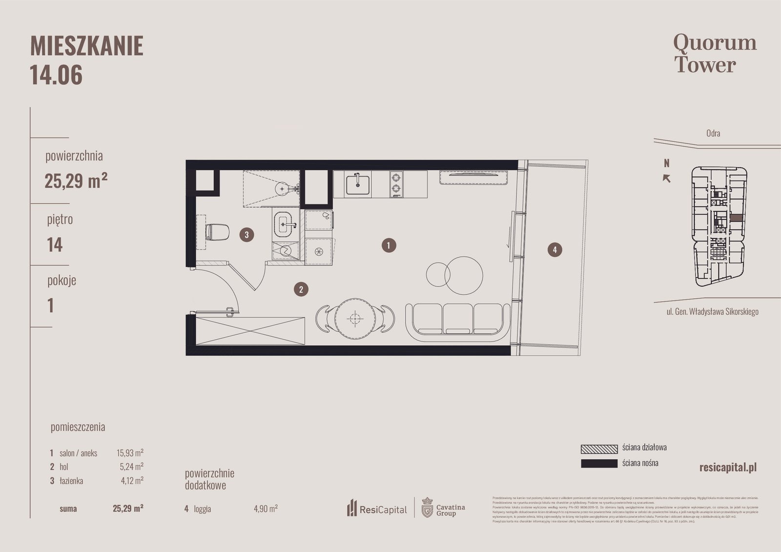 Rzut B/14.06 — Quorum Tower