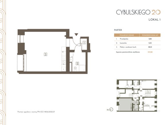 1 — Cybulskiego 20
