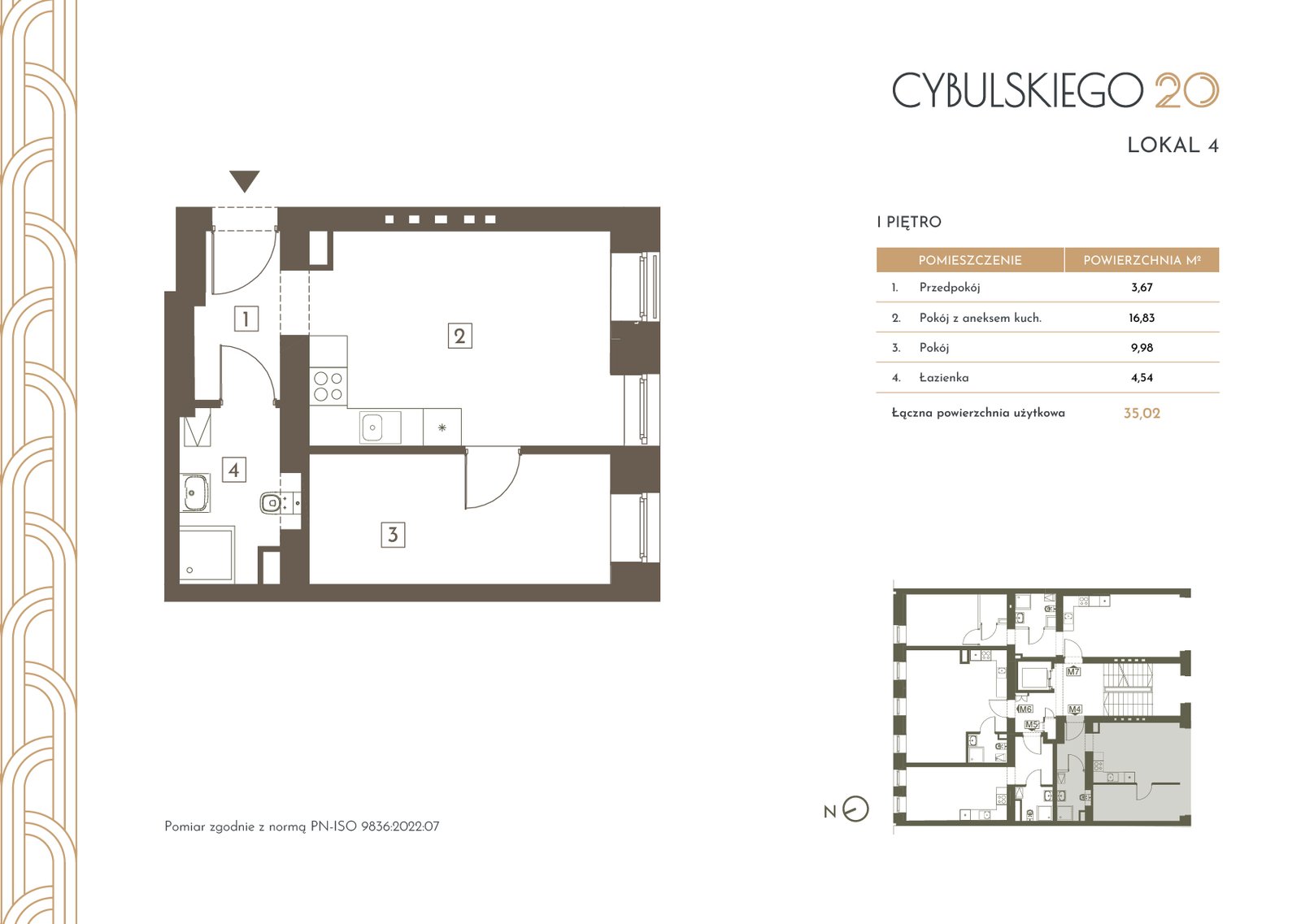 Rzut 4 — Cybulskiego 20