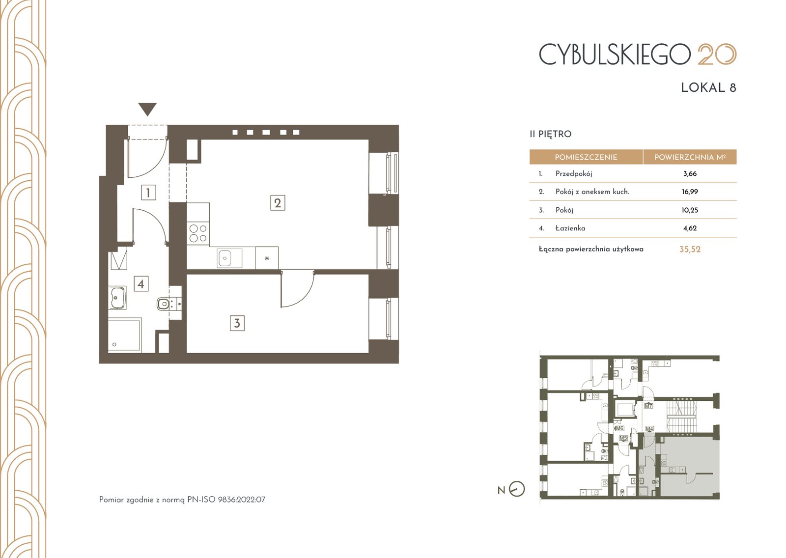 Rzut 8 — Cybulskiego 20