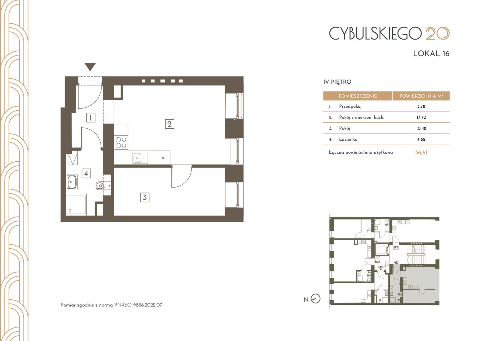 Rzut 16 — Cybulskiego 20
