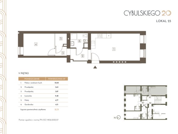 23 — Cybulskiego 20
