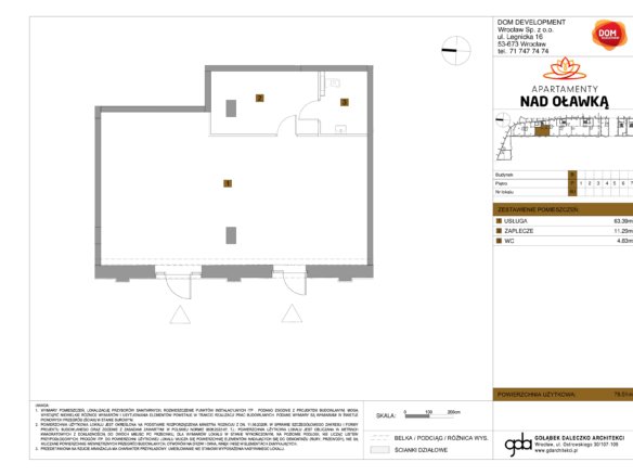 B6 — Apartamenty Nad Oławką – lokale usługowe