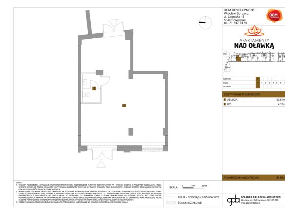 B7 — Apartamenty Nad Oławką – lokale usługowe