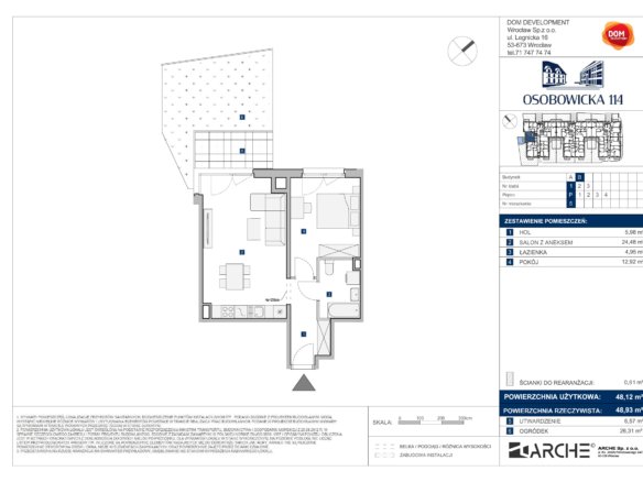 B5 — Osobowicka 114 etap I