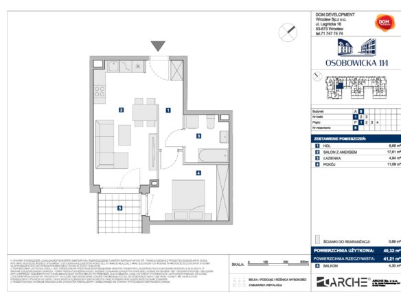 B8 — Osobowicka 114 etap I