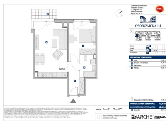 B12 — Osobowicka 114 etap I