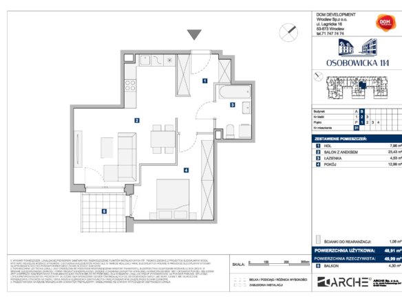 B31 — Osobowicka 114 etap I