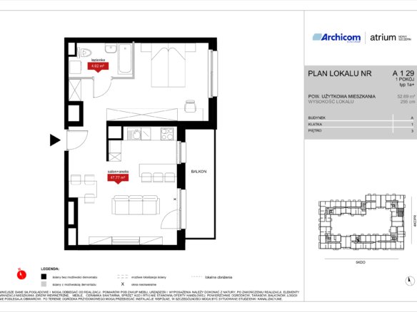 A1 29 — Atrium – Nowy Szczepin