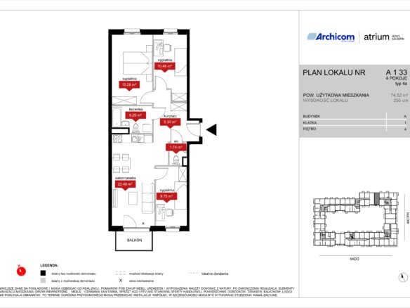 A1 33 — Atrium – Nowy Szczepin