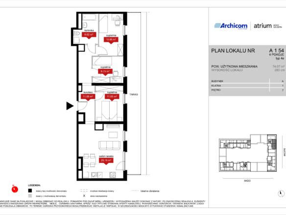A1 54 — Atrium – Nowy Szczepin
