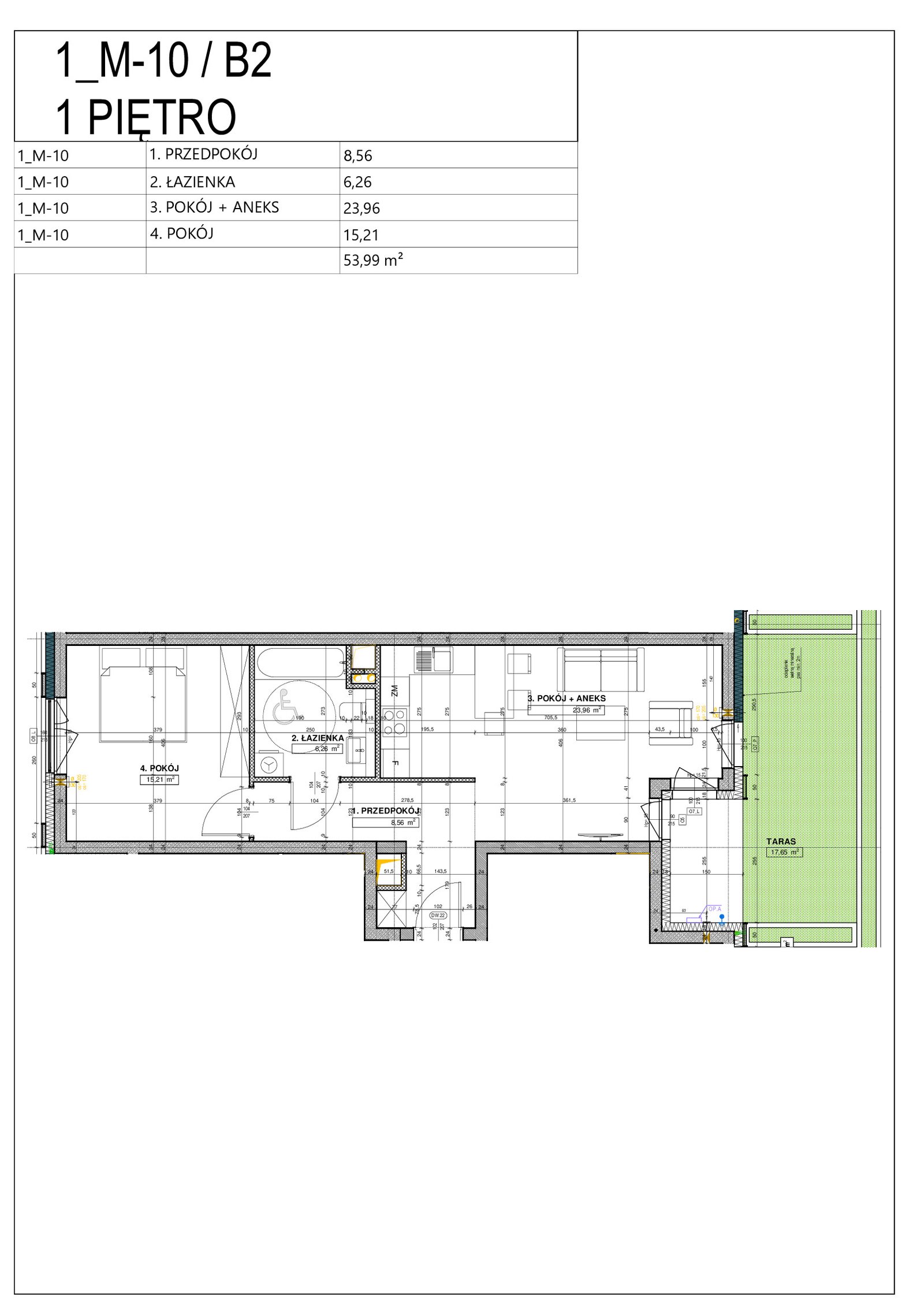 Rzut B2 — Nowe Centrum Południowe IV